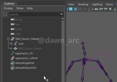[Maya]Rigging 04 - Controller